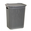 Кошик для білизни 50л плетений UCSAN Сірий/М-079