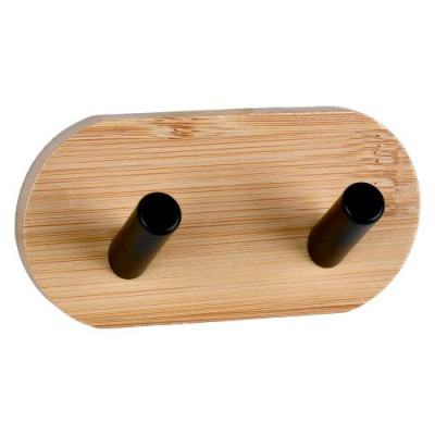 Вішак настінний 2 гачок 9см /R100820-2