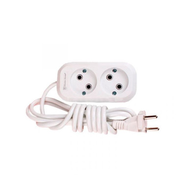 Подовжувач 2г 2м ElectroHouse /EH-2253 /уп.10шт