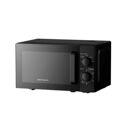 Микрохвильовка 700Вт 20л (чорна) GRUNHELM 20MX750-B (5 рівнів потужності),механічна гарантія 1 рік