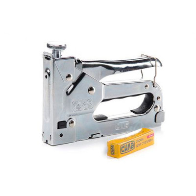 Степлер пружинний для скоб 4-8мм сталевий корпус Сила