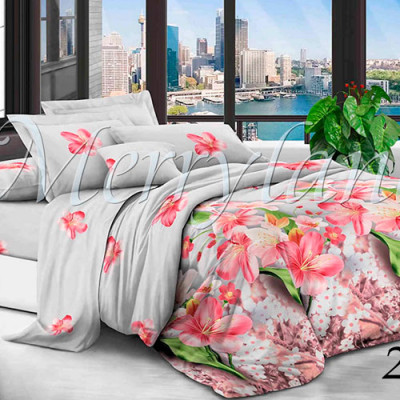 К-т пост. білизни двоспальне /2730 бязь MERRYLAND BRONZE(пр.180*215, под. 180*215 нав.70*70*2)