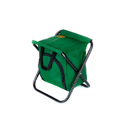 Стілець розкладний без спинки (стальний каркас) з тетермосумкою 27см*32см*33см Сила