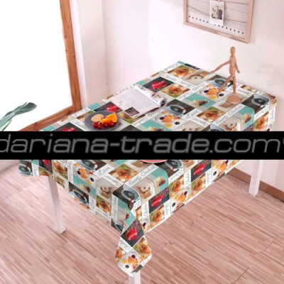 Клейонка STS2445-1 ПВХ 1,37х20м 3-х шар термічна на нетканинній основі Dariana