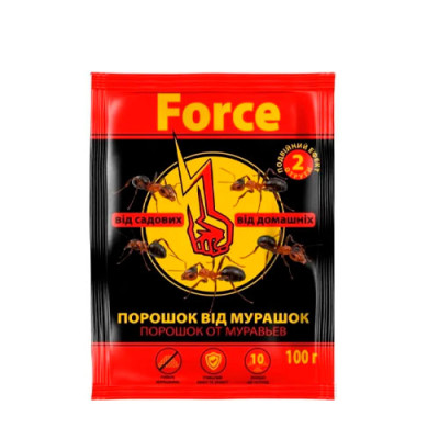 Порошок від мурашок Force 100гр /уп.25шт