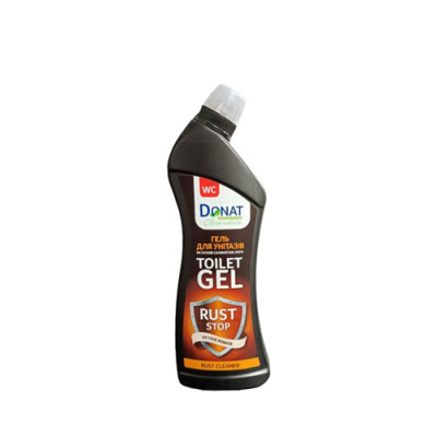 Засіб для чищення сантехнічний Сантрі Nature Rust Cleaner DONAT 750мл Донат/ уп.14шт Засіб для чищення сантехнічний Сантрі Nature Rust Cleaner DONAT 750мл Донат/ уп.14шт