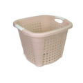 Кошик для білизни 34л з ручками Rattan Кремовий