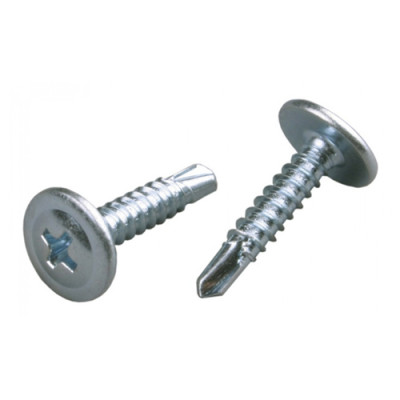 Шуруп(саморіз)  пресс-шайба свердло по мет.  4,2мм*25мм цинк X-TECH КОРОБКА (500шт)