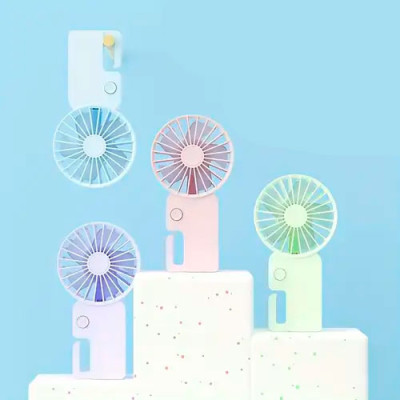 Вентилятор портативний MINI FAN аккумулятор USB з гачком/YM88217 Вентилятор портативний MINI FAN аккумулятор USB з гачком/YM88217