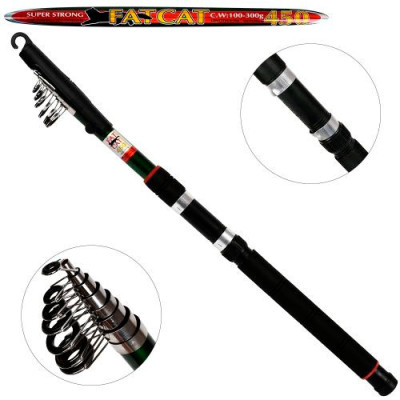 Спінінг телескопичний короповий 4,5м 8к 