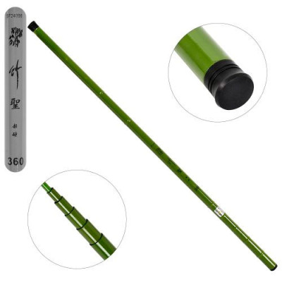 Вудка безкільцева 3,6м 