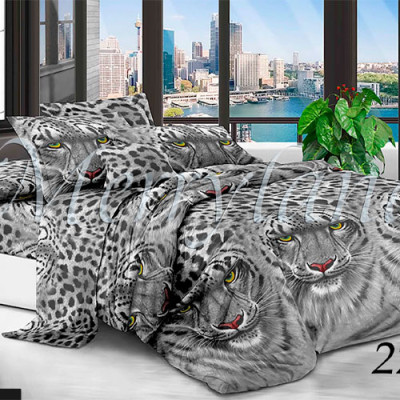 К-т пост. білизни двоспальне /2732 бязь MERRYLAND BRONZE(пр.180*215, под. 180*215 нав.70*70*2)