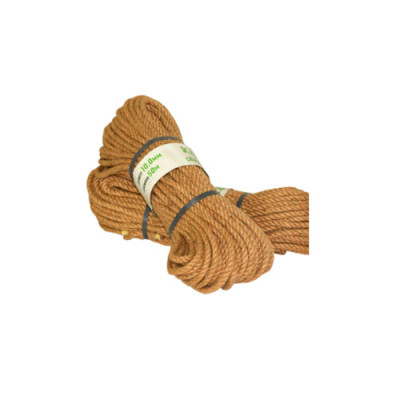 Канат джутовий (100% 2сорт) d10мм 50м /TW-0010/уп.15шт
