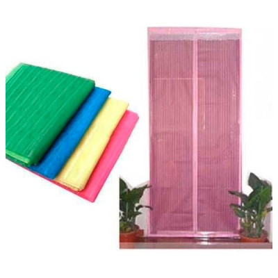 Штора москітна однотонна 120*210см на магніті