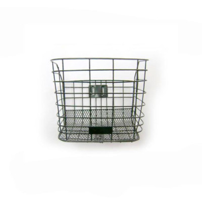Корзина передня 28л метал/чорна з кріпленням /004