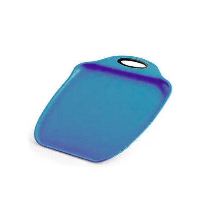 Дошка кухонна обробна пластик Elite 33*23,5 блакитна