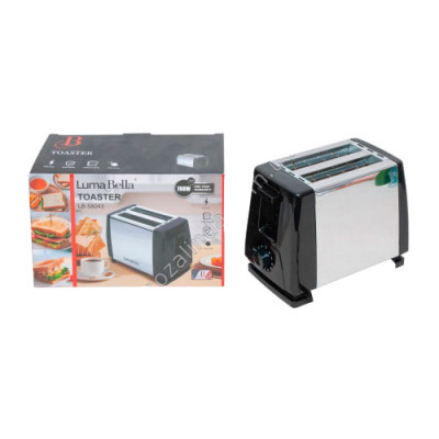 Тостер 700Вт LumaBella LB-58043 (без гарантії) Тостер 700Вт LumaBella LB-58043 (без гарантії)