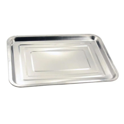 Піднос прямокутний металевий 36*27*2см /B003-36