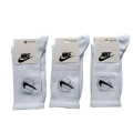 Шкарпетки (№213) висока резинка Nike XL105bm чол(41-45) Білі уп.12шт