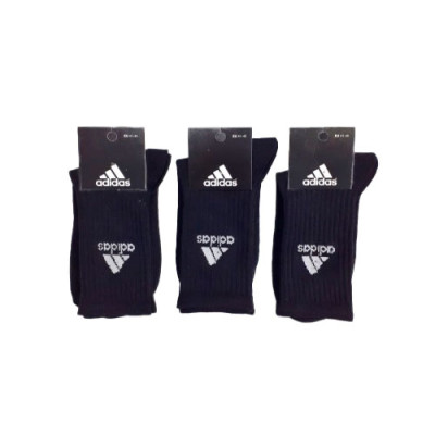 Шкарпетки (№216) висока резинка Adidas XL103a чол(41-45) Білі уп.12шт
