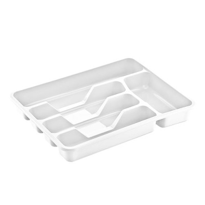 Лоток для столових приладів малий Білий /14000/ Dunia plastik