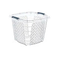 Кошик для білизни 34л з ручками Rattan Прозорий