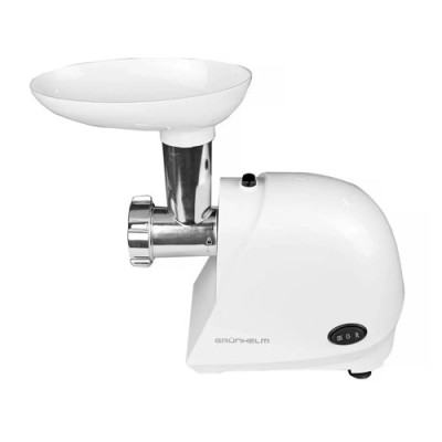 М`ясорубка електрична 1400Вт GRUNHELM AMG143WJ 2 решітки, насадка для ковбас реверс гарантія 1 рік М`ясорубка електрична 1400Вт GRUNHELM AMG143WJ 2 решітки, насадка для ковбас реверс гарантія 1 рік