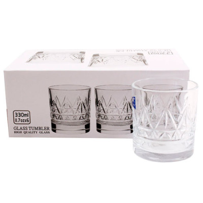 Набір келихів для віскі 6шт 320мл /BM5411JW-2