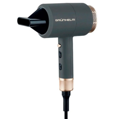 Фен для волосся 1800Вт GHD-596G GRUNHELM 2швид 3 режими холодне повітря гарантія 1 рік Фен для волосся 1800Вт GHD-596G GRUNHELM 2швид 3 режими холодне повітря гарантія 1 рік