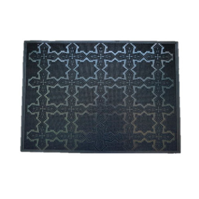 Килимок гумовий придверний 55,3см*41,2см К-305 візерунки уп. 10 шт.