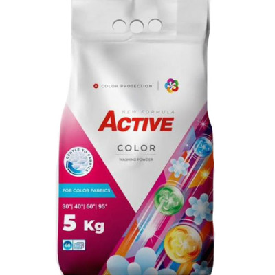 УЦІНКА Пральний порошок Active Color 5кг у мішку (без повернення)