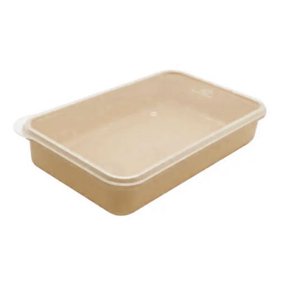 Контейнер харчовий 0,5л прямокутний з кришкою 