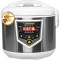Мультиварка 900Вт 5л LIBERTON LMC-3111 White/Silver 16 программ електронне керування(гарантія 1 рік)