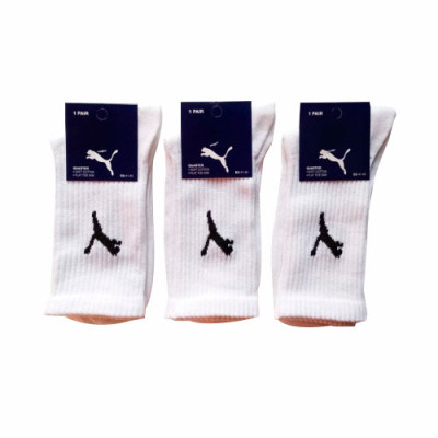 Шкарпетки (№231) висока резинка Puma XL99Gb чол(41-45) Білі уп.12шт