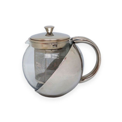 Чайник-заварник скло/нерж 500мл
