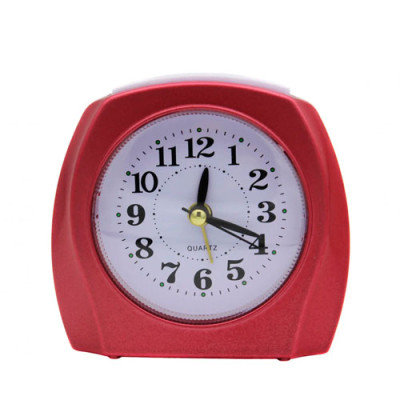 Годинник будильник круглий QUARTZ 789 батар.AA