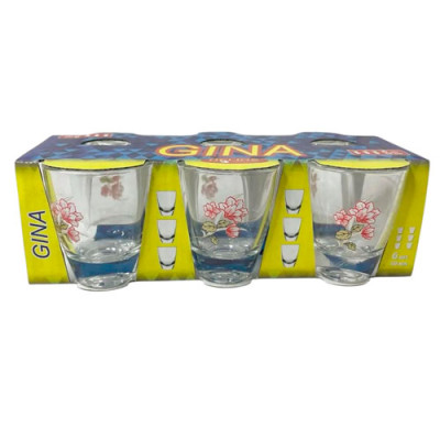 Набір чарок 6шт 50мл 