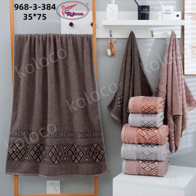 Рушник махровий для рук 35*75 Koloсo mix/968-3/ 12шт в уп