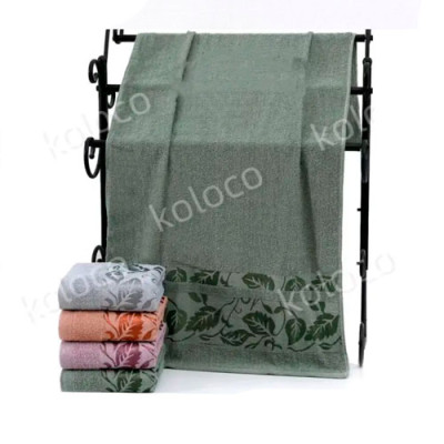 Рушник махровий для обличчя 50*90 Koloco mix/152-54-240/уп 8шт