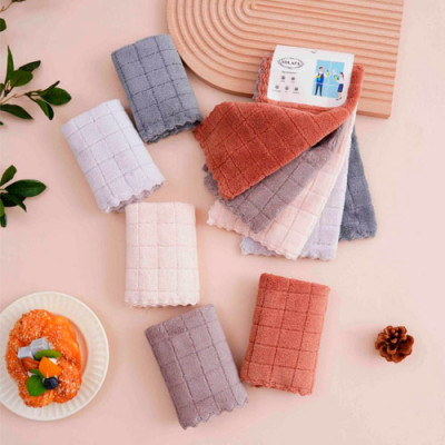 Серветка кухона мікрофібра Саиф 25*25см /80185/20шт в уп