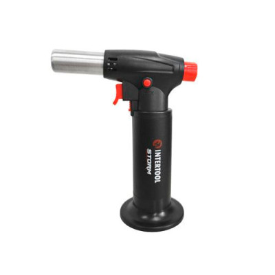 Пальник (Горелка) газовий з п`єзопідпалом, заправний, кут горіння 1100°  Storm