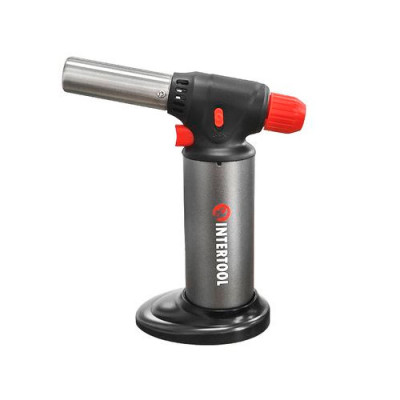 Пальник (Горелка) газовий з п`єзопідпалом, заправний, кут горіння 1100°  Інтертул