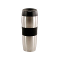 Термос нерж 0.450л сріблястий ЧОРНА кришка /SL-071-BLACK