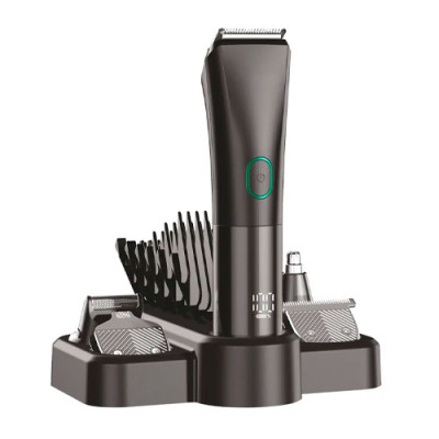 Машинка для стрижки волосся та бороди з тримером GRUNHELM GHC05UB (гарантія 1 рік)