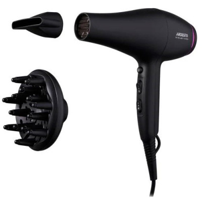 Фен для волосся 2200Вт Ardesto HD-Y222PRO Чорний 2швид 3режими тепла функція  Фен для волосся 2200Вт Ardesto HD-Y222PRO Чорний 2швид 3режими тепла функція