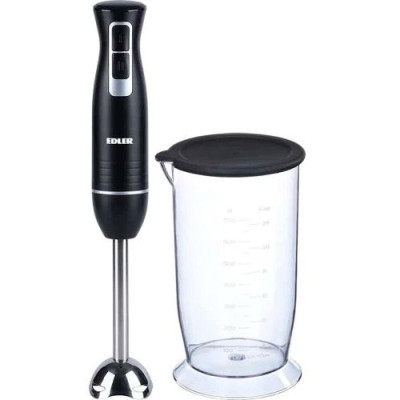 Блендер 400Вт занурювальний Edler EDHB-2101 Чорний хромована ніжка мірний стакан(без гарантії) Блендер 400Вт занурювальний Edler EDHB-2101 Чорний хромована ніжка мірний стакан(без гарантії)