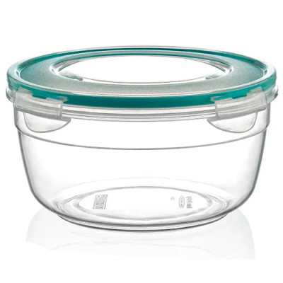Контейнер харчовий 1,5л круглий з затискачем