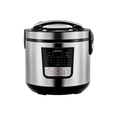 Мультиварка 900Вт 5л LIBERTON LMC-3106 Silver/Black 33 программ електронне керування(гарантія 1 рік)