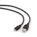 Кабель USB/micro USB 1,8м Cablexpert Black 2.0A (CCP-mUSB2AMBM-6)
