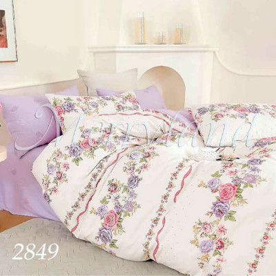 К-т пост. білизни двоспальне /2849 ранфорс MERRYLAND(пр180*215, под. 180*215, нав. 70*70*2)